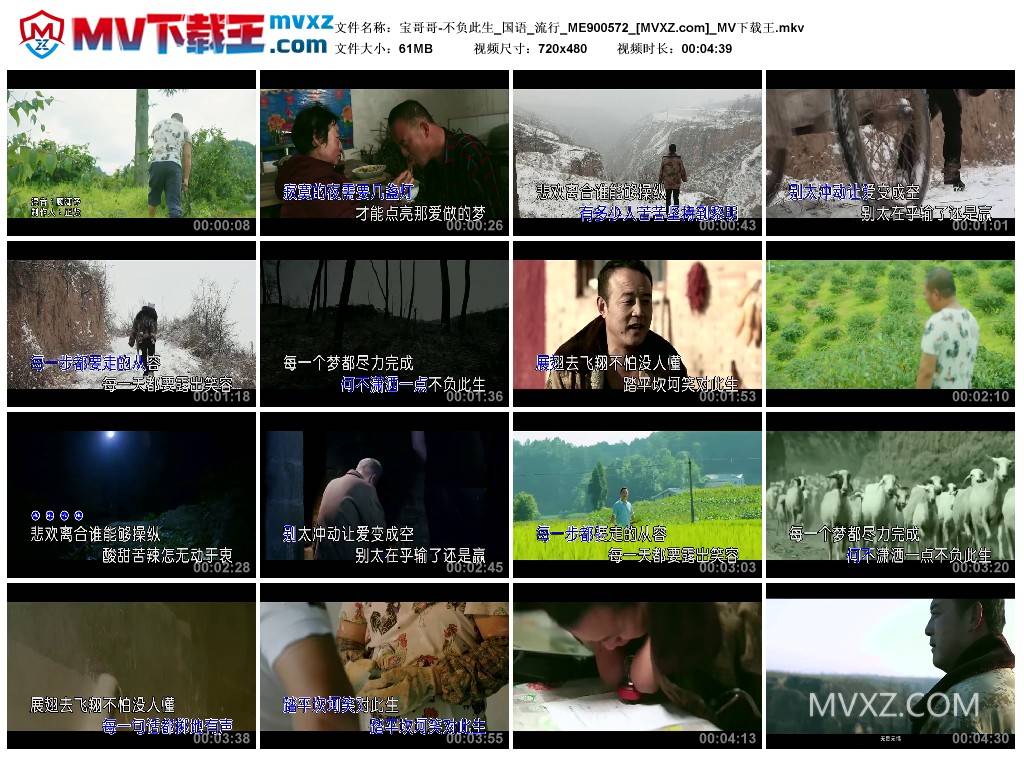 宝哥哥-不负此生_国语_流行_ME900572